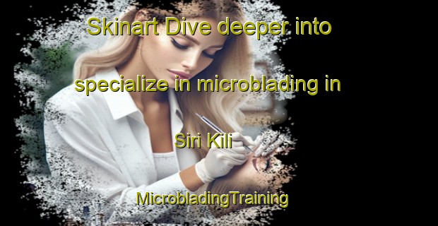 Skinart Dive deeper into specialize in microblading in Siri Kili | MicrobladingTraining | MicrobladingClasses | SkinartTraining-Pakistan