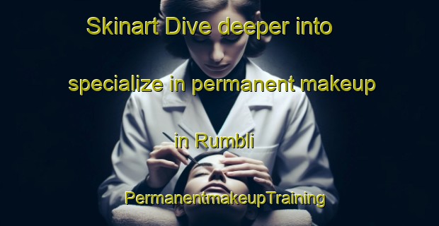 Skinart Dive deeper into specialize in permanent makeup in Rumbli | PermanentmakeupTraining | PermanentmakeupClasses | SkinartTraining-Pakistan