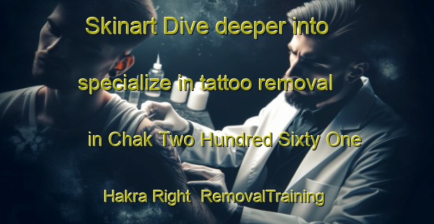 Skinart Dive deeper into specialize in tattoo removal in Chak Two Hundred Sixty One Hakra Right | RemovalTraining | RemovalClasses | SkinartTraining-Pakistan
