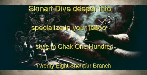 Skinart Dive deeper into specialize in your tattoo style in Chak One Hundred Twenty Eight Shahpur Branch | TattooTraining | TattooClasses | SkinartTraining-Pakistan