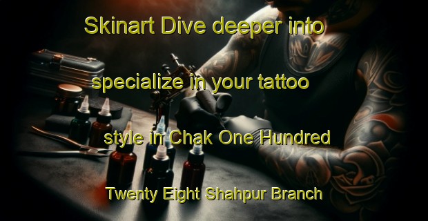 Skinart Dive deeper into specialize in your tattoo style in Chak One Hundred Twenty Eight Shahpur Branch | TattooTraining | TattooClasses | SkinartTraining-Pakistan