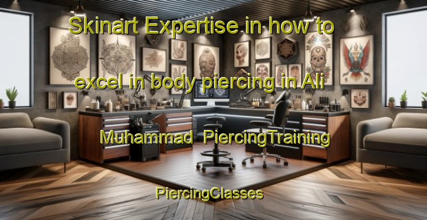 Skinart Expertise in how to excel in body piercing in Ali Muhammad | PiercingTraining | PiercingClasses | SkinartTraining-Pakistan