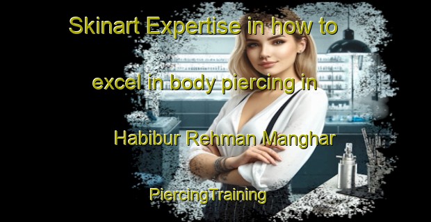 Skinart Expertise in how to excel in body piercing in Habibur Rehman Manghar | PiercingTraining | PiercingClasses | SkinartTraining-Pakistan