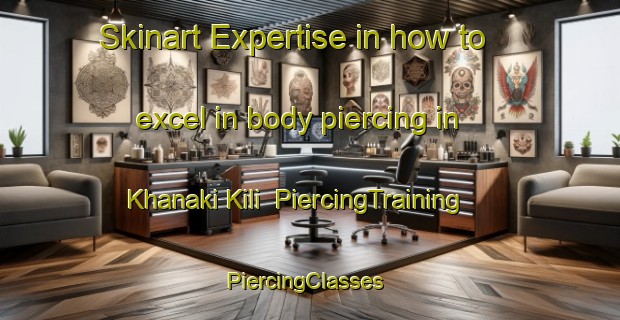Skinart Expertise in how to excel in body piercing in Khanaki Kili | PiercingTraining | PiercingClasses | SkinartTraining-Pakistan
