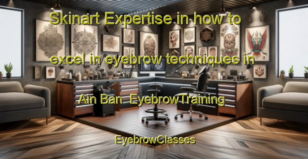 Skinart Expertise in how to excel in eyebrow techniques in Ain Ban | EyebrowTraining | EyebrowClasses | SkinartTraining-Pakistan