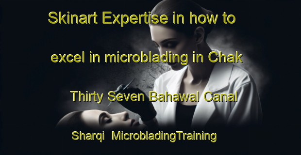 Skinart Expertise in how to excel in microblading in Chak Thirty Seven Bahawal Canal Sharqi | MicrobladingTraining | MicrobladingClasses | SkinartTraining-Pakistan