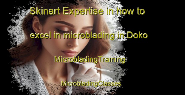 Skinart Expertise in how to excel in microblading in Doko | MicrobladingTraining | MicrobladingClasses | SkinartTraining-Pakistan