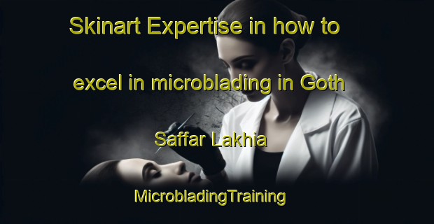 Skinart Expertise in how to excel in microblading in Goth Saffar Lakhia | MicrobladingTraining | MicrobladingClasses | SkinartTraining-Pakistan