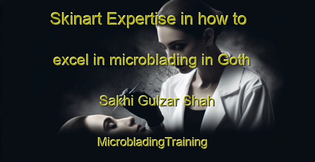 Skinart Expertise in how to excel in microblading in Goth Sakhi Gulzar Shah | MicrobladingTraining | MicrobladingClasses | SkinartTraining-Pakistan