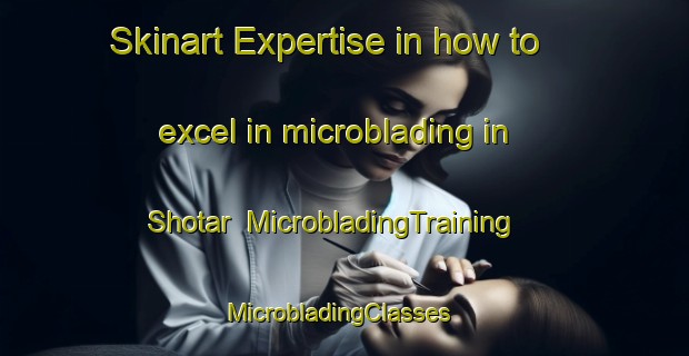 Skinart Expertise in how to excel in microblading in Shotar | MicrobladingTraining | MicrobladingClasses | SkinartTraining-Pakistan