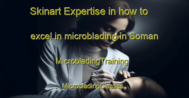 Skinart Expertise in how to excel in microblading in Soman | MicrobladingTraining | MicrobladingClasses | SkinartTraining-Pakistan