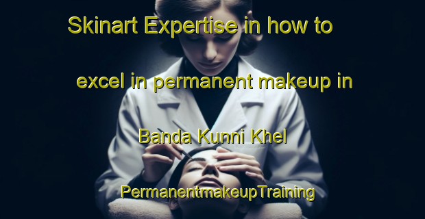 Skinart Expertise in how to excel in permanent makeup in Banda Kunni Khel | PermanentmakeupTraining | PermanentmakeupClasses | SkinartTraining-Pakistan