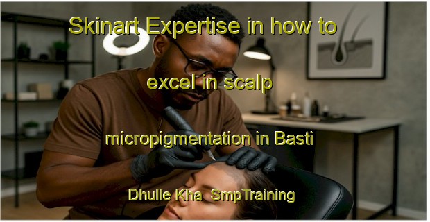 Skinart Expertise in how to excel in scalp micropigmentation in Basti Dhulle Kha | SmpTraining | SmpClasses | SkinartTraining-Pakistan