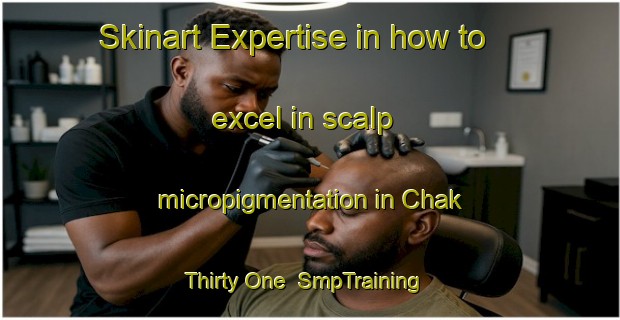Skinart Expertise in how to excel in scalp micropigmentation in Chak Thirty One | SmpTraining | SmpClasses | SkinartTraining-Pakistan