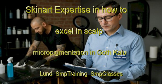 Skinart Expertise in how to excel in scalp micropigmentation in Goth Kalu Lund | SmpTraining | SmpClasses | SkinartTraining-Pakistan