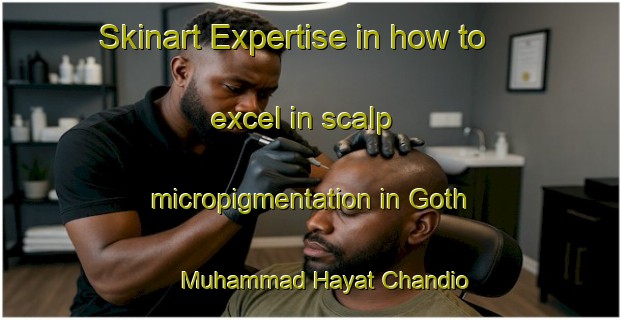 Skinart Expertise in how to excel in scalp micropigmentation in Goth Muhammad Hayat Chandio | SmpTraining | SmpClasses | SkinartTraining-Pakistan