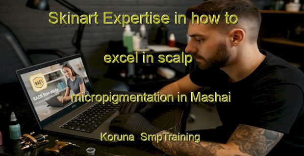 Skinart Expertise in how to excel in scalp micropigmentation in Mashai Koruna | SmpTraining | SmpClasses | SkinartTraining-Pakistan