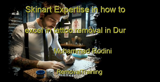 Skinart Expertise in how to excel in tattoo removal in Dur Muhammad Rodini | RemovalTraining | RemovalClasses | SkinartTraining-Pakistan