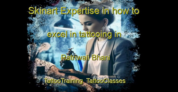 Skinart Expertise in how to excel in tattooing in Ratriwali Bhani | TattooTraining | TattooClasses | SkinartTraining-Pakistan