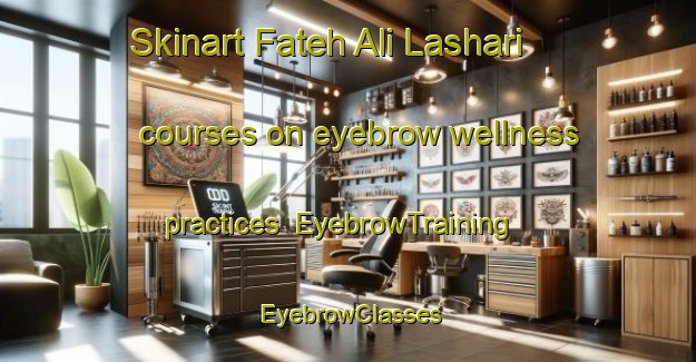 Skinart Fateh Ali Lashari courses on eyebrow wellness practices | EyebrowTraining | EyebrowClasses | SkinartTraining-Pakistan