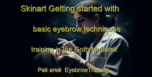 Skinart Getting started with basic eyebrow techniques training in the Goth Mubarak Pali area | EyebrowTraining | EyebrowClasses | SkinartTraining-Pakistan
