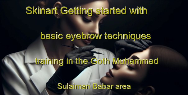 Skinart Getting started with basic eyebrow techniques training in the Goth Muhammad Sulaiman Babar area | EyebrowTraining | EyebrowClasses | SkinartTraining-Pakistan