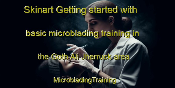 Skinart Getting started with basic microblading training in the Goth Ali Jherruck area | MicrobladingTraining | MicrobladingClasses | SkinartTraining-Pakistan