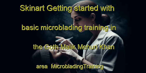 Skinart Getting started with basic microblading training in the Goth Malik Mehuri Khan area | MicrobladingTraining | MicrobladingClasses | SkinartTraining-Pakistan