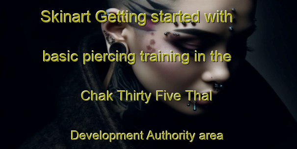 Skinart Getting started with basic piercing training in the Chak Thirty Five Thal Development Authority area | PiercingTraining | PiercingClasses | SkinartTraining-Pakistan