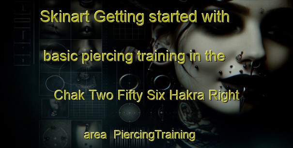 Skinart Getting started with basic piercing training in the Chak Two Fifty Six Hakra Right area | PiercingTraining | PiercingClasses | SkinartTraining-Pakistan