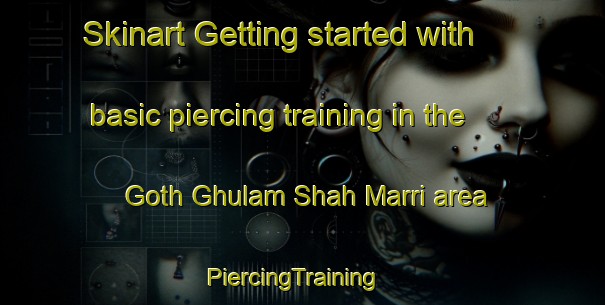Skinart Getting started with basic piercing training in the Goth Ghulam Shah Marri area | PiercingTraining | PiercingClasses | SkinartTraining-Pakistan
