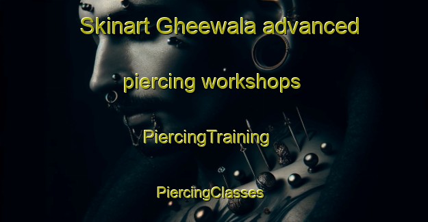 Skinart Gheewala advanced piercing workshops | PiercingTraining | PiercingClasses | SkinartTraining-Pakistan