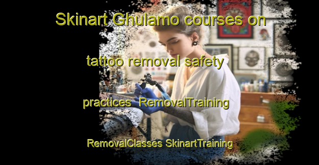 Skinart Ghulamo courses on tattoo removal safety practices | #RemovalTraining #RemovalClasses #SkinartTraining-Pakistan