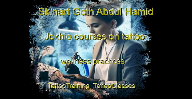 Skinart Goth Abdul Hamid Jokhio courses on tattoo wellness practices | TattooTraining | TattooClasses | SkinartTraining-Pakistan