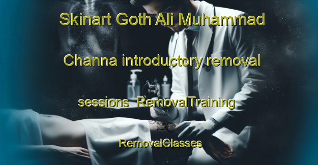Skinart Goth Ali Muhammad Channa introductory removal sessions | RemovalTraining | RemovalClasses | SkinartTraining-Pakistan