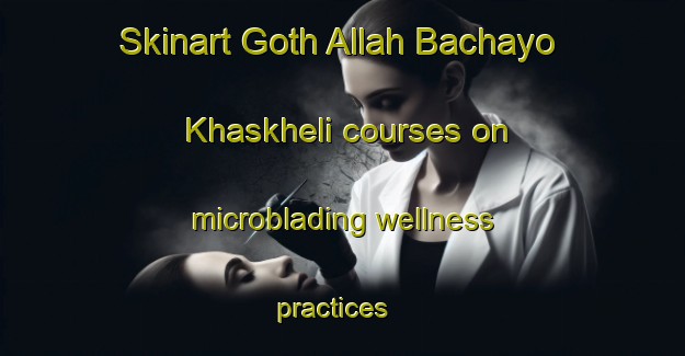 Skinart Goth Allah Bachayo Khaskheli courses on microblading wellness practices | MicrobladingTraining | MicrobladingClasses | SkinartTraining-Pakistan