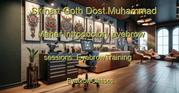 Skinart Goth Dost Muhammad Mahar introductory eyebrow sessions | EyebrowTraining | EyebrowClasses | SkinartTraining-Pakistan