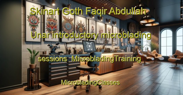 Skinart Goth Faqir Abdullah Unar introductory microblading sessions | MicrobladingTraining | MicrobladingClasses | SkinartTraining-Pakistan