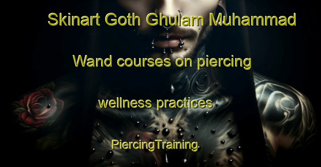 Skinart Goth Ghulam Muhammad Wand courses on piercing wellness practices | PiercingTraining | PiercingClasses | SkinartTraining-Pakistan