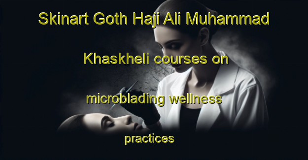 Skinart Goth Haji Ali Muhammad Khaskheli courses on microblading wellness practices | MicrobladingTraining | MicrobladingClasses | SkinartTraining-Pakistan