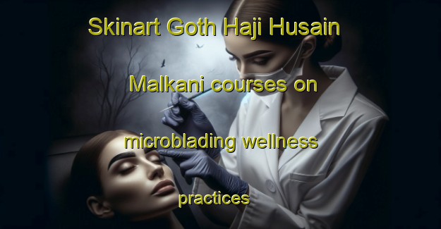 Skinart Goth Haji Husain Malkani courses on microblading wellness practices | MicrobladingTraining | MicrobladingClasses | SkinartTraining-Pakistan