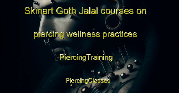 Skinart Goth Jalal courses on piercing wellness practices | PiercingTraining | PiercingClasses | SkinartTraining-Pakistan