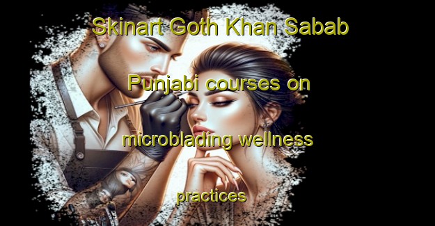 Skinart Goth Khan Sabab Punjabi courses on microblading wellness practices | MicrobladingTraining | MicrobladingClasses | SkinartTraining-Pakistan