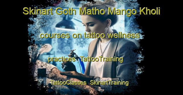 Skinart Goth Matho Mango Kholi courses on tattoo wellness practices | TattooTraining | TattooClasses | SkinartTraining-Pakistan