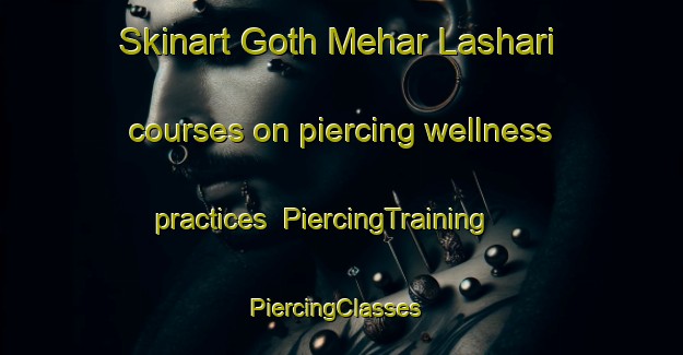 Skinart Goth Mehar Lashari courses on piercing wellness practices | PiercingTraining | PiercingClasses | SkinartTraining-Pakistan