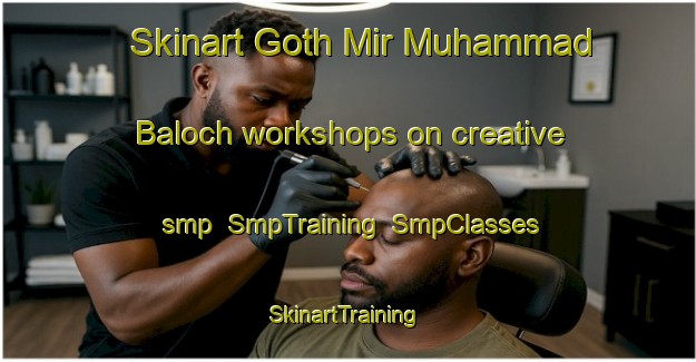 Skinart Goth Mir Muhammad Baloch workshops on creative smp | SmpTraining | SmpClasses | SkinartTraining-Pakistan