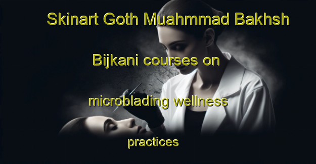 Skinart Goth Muahmmad Bakhsh Bijkani courses on microblading wellness practices | MicrobladingTraining | MicrobladingClasses | SkinartTraining-Pakistan