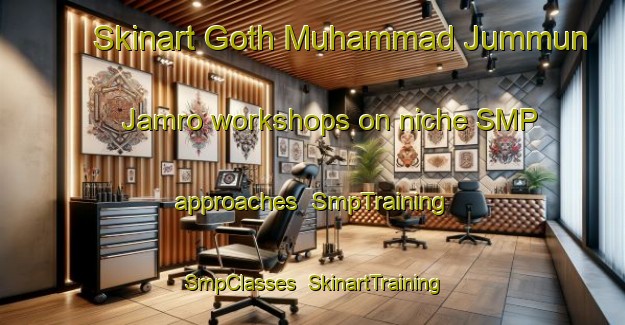 Skinart Goth Muhammad Jummun Jamro workshops on niche SMP approaches | SmpTraining | SmpClasses | SkinartTraining-Pakistan