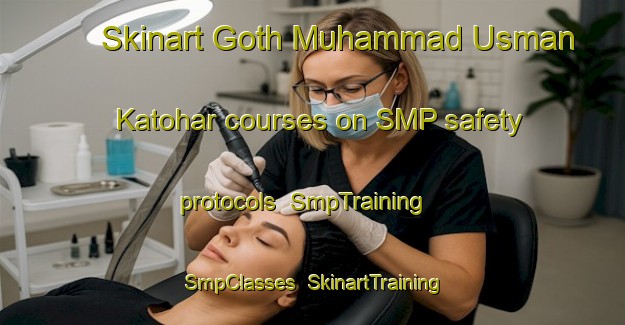 Skinart Goth Muhammad Usman Katohar courses on SMP safety protocols | SmpTraining | SmpClasses | SkinartTraining-Pakistan