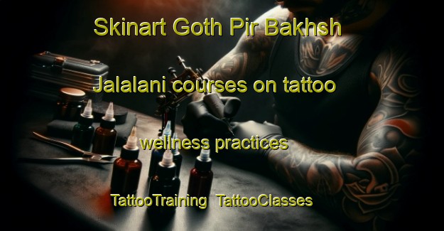 Skinart Goth Pir Bakhsh Jalalani courses on tattoo wellness practices | TattooTraining | TattooClasses | SkinartTraining-Pakistan